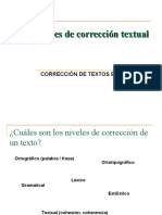 Los Niveles de Correccion de Un Texto - .Pps