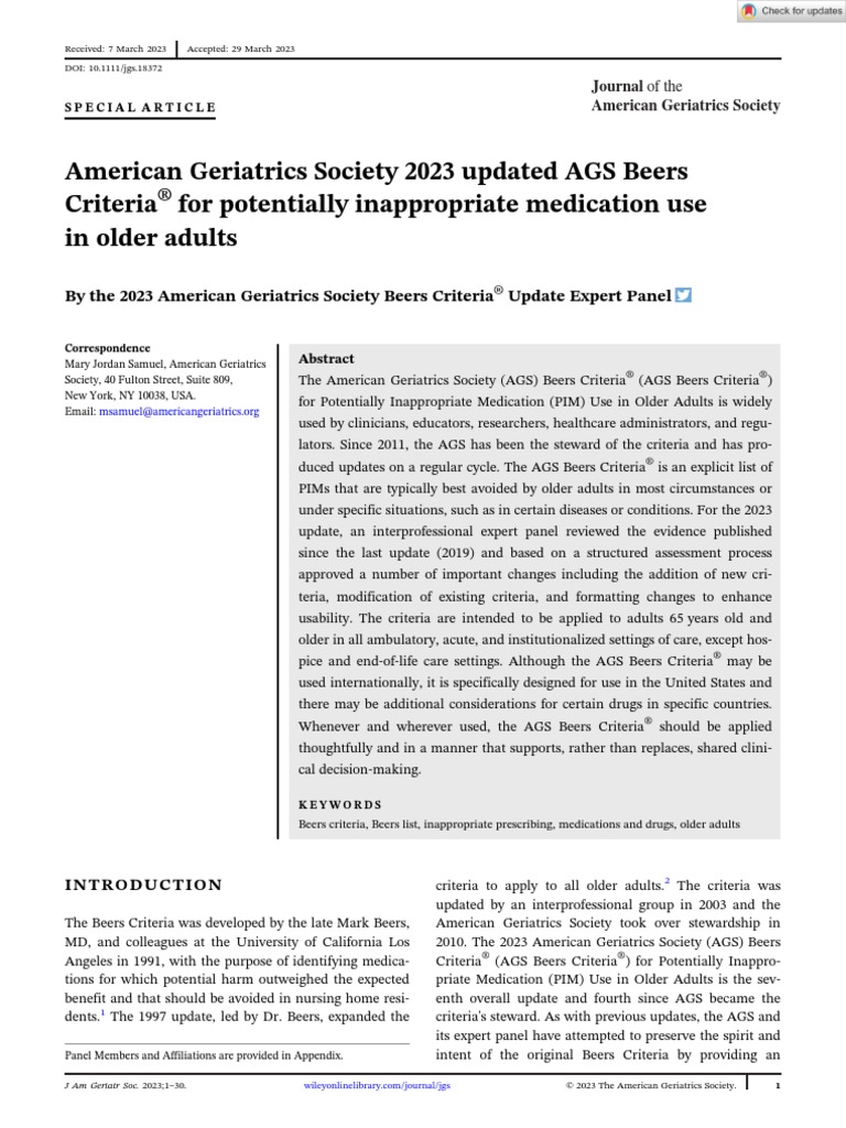 J american geriatrics society 2023 american geriatrics society 2023