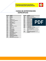 Guías de Intervención Especificas Bomberos Madrid PDF