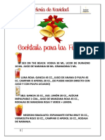 Recetario Curso COCTELERIA PARA FIESTAS