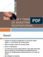 Toma de Muestras RESPIRATORIAS