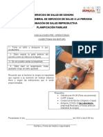 Indicaciones Prequirurgicas 2023