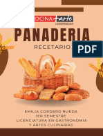 Recetario de Panaderia PDF