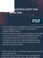 Pengukuran Kinerja SDM dengan Metrik dan KPI