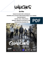 Guauchos Gacetilla Prensa Show 15 4 23