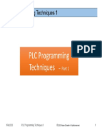 PLC Programming Techniques - Part 1