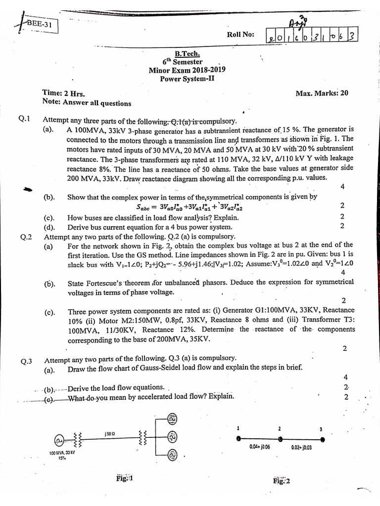 Previous 6 Sem PDF | PDF