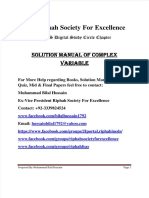 A First Course in Complex Analysis With Applications by Dennis G Zill Patrick