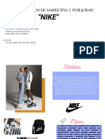 Fundamentos de marketing y publicidad de Nike