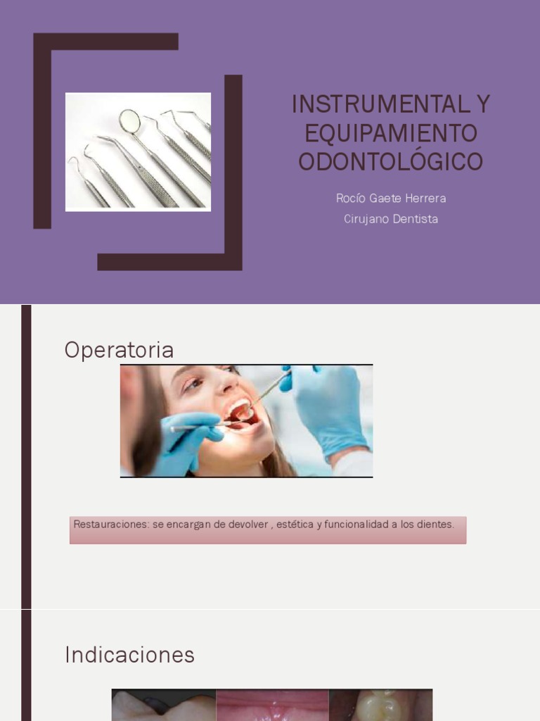 Clase 2 Instrumental y Equipamiento | PDF