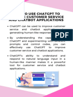 98 - How-to-use-ChatGPT-to-improve-customer-service-and-chatbot-applications PDF