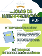 Reglas de Interpretación Jurídica PDF