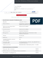 Servicio Electoral de Chile - Consulta de Datos E 2 PDF