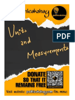 Unit and Measurements PDF
