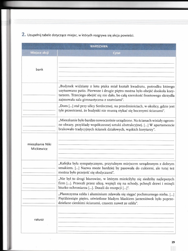 Elementy świata Przedstawionego Szatan Z Siódmej Klasy elementy świata przedstawionego | PDF