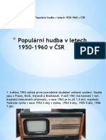 VY 32 INOVACE 33 Pop Hudba 1950-1960 CSR