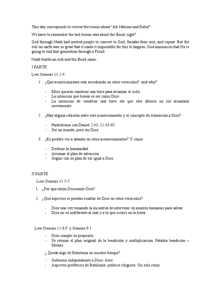Sabbath School | PDF