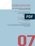 Corpo, Disciplina e Poder Na Escola Industrial de Natal (1942-1968)