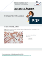 Anemia Sideroblastica