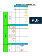 Horario BTH Tupac Katari 2023