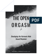 The Open Orgasm - Developing The Harmonic Male Sexual Response PDF