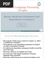 Ch4-Phrase-Structure Grammars and Dependency Grammars PDF