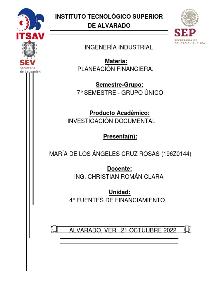 Fuentes de Financiamiento | PDF | Capital de riesgo | Finanzas corporativas