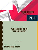 Pertemuan Ke-4 Teks Berita