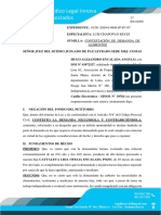 S08.s8 Material de Lectura - CONTESTACION DE DEMANDA ENCALADA HUGO PDF