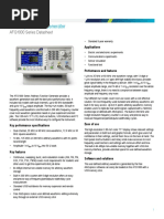 AFG 1062 Function Generator