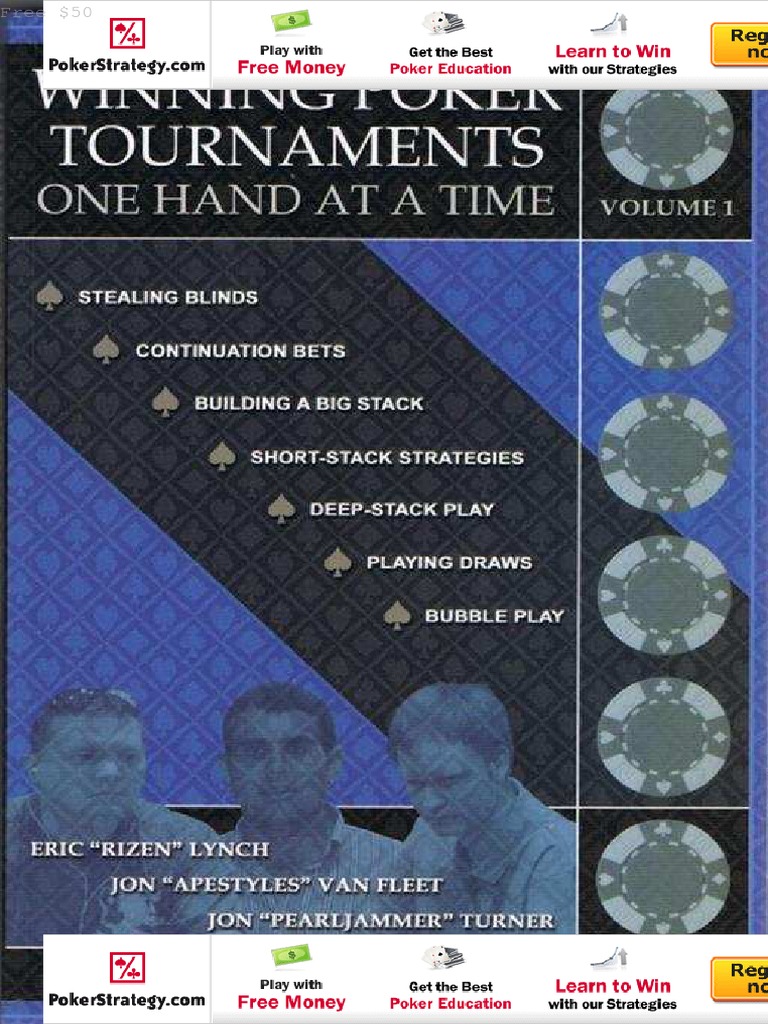 41 - Winning Poker Tournaments - One Hand at A Time Vol.1 (Turner, Lynch, Fleet) | PDF | Poker ...
