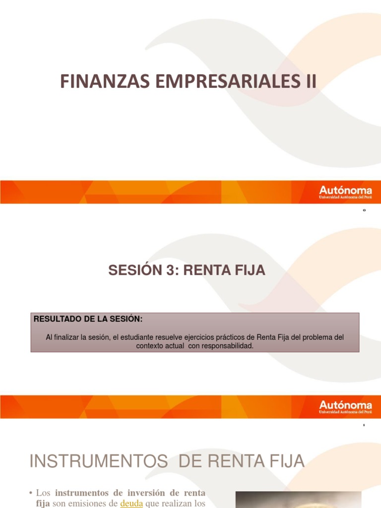 Guía sobre Instrumentos de Renta Fija | PDF | Renta Fija | Sector privado