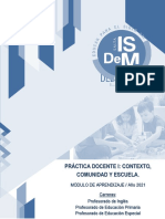 Módulo Práctica Docente I 2021 PDF