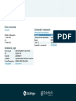 Datos Personales Estado de La Transacción