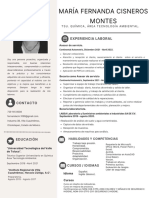 CV, Fernanda Cisneros PDF