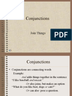 Conjunctions