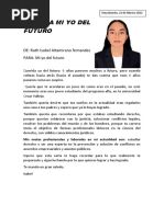 Carta a mi yo del futuro: Reflexiones y consejos | PDF | Felicidad ...