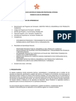 Guia de Aprendizaje Producto Turístico PDF