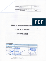 PM-SSC-PRC-001 Procedimiento para La Elaboracion de Documentos