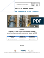 Procedimiento Desmontaje de Tuberias de Acero y Anexos PDF