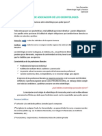 Formas de Asoaciacion Del Odontologo