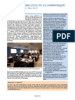 ISO-TC251 N0605 TC251 2019 N605 - ISO TMB JTCG-TF 14 Communiqué - Issue 2019-01