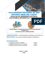 Laboratorio N°5 - Mediciones Electricas PDF