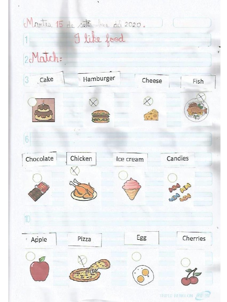 What Food Do You Like | PDF