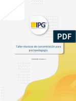 Taller Tec de Concentración para PSP Semana3 PDF