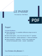 Le Passif - Cours