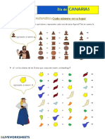 Ficha Matematias Dia de Canarias PDF