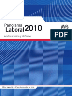 Panorama Laboral 2010. América Latina y el Caribe. Publicación OIT