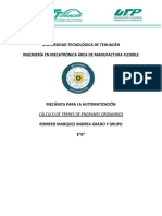 Universidad Tecnológica de Tehuacán Ingeniería en Mecatrónica Área de Manufactura Flexible