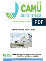 Informe Rips 2020